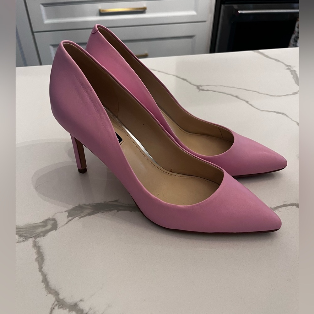 Nine West Pink Heels- Size 8